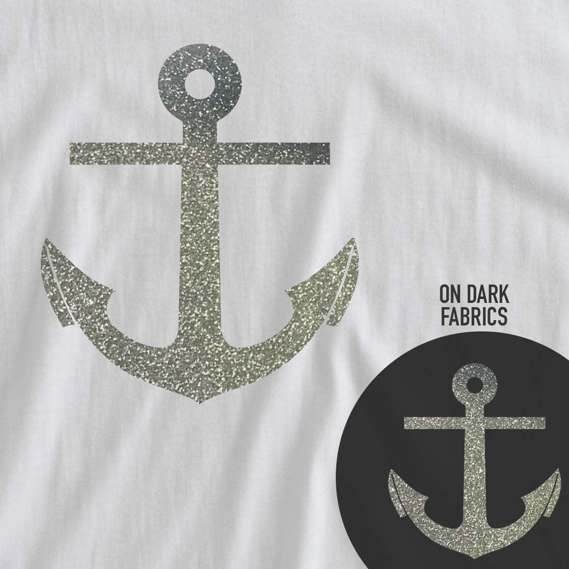 Vinilo de Transferencia Térmica Siser Glitter 30cm x 3.05m Plata