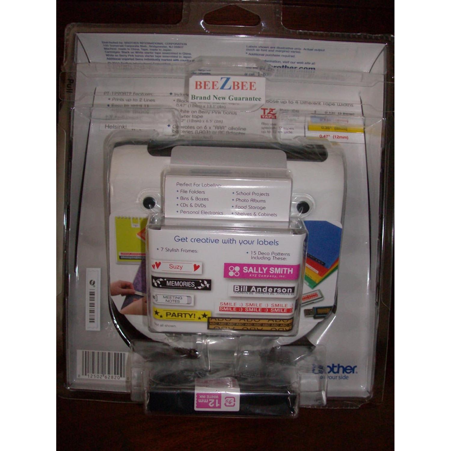 Etiquetadora Brother PT-1290 con Pantalla LCD y Modo Deco