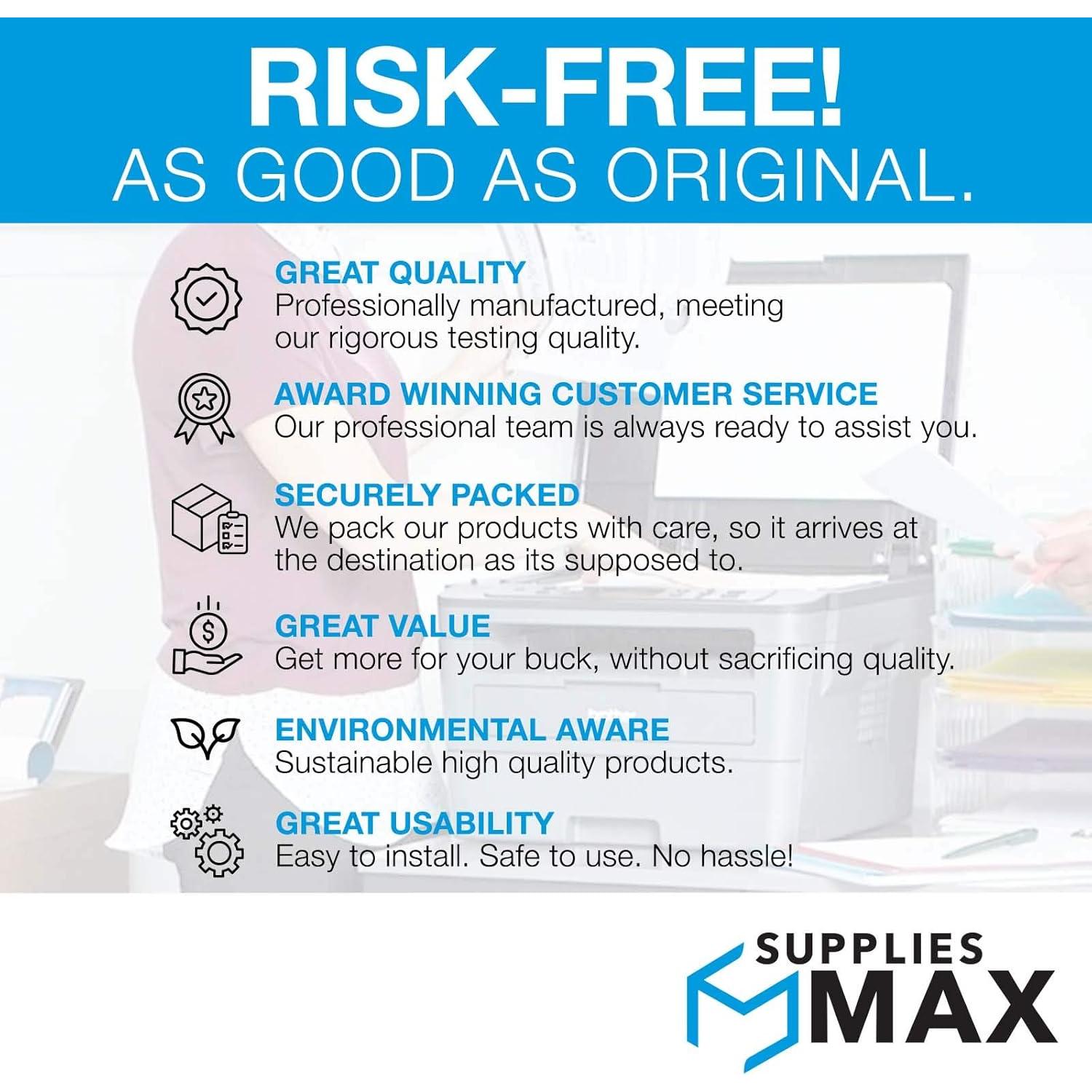 Cintas Correctoras Compatibles SuppliesMAX DPSR14202 Negras (6 Unidades)