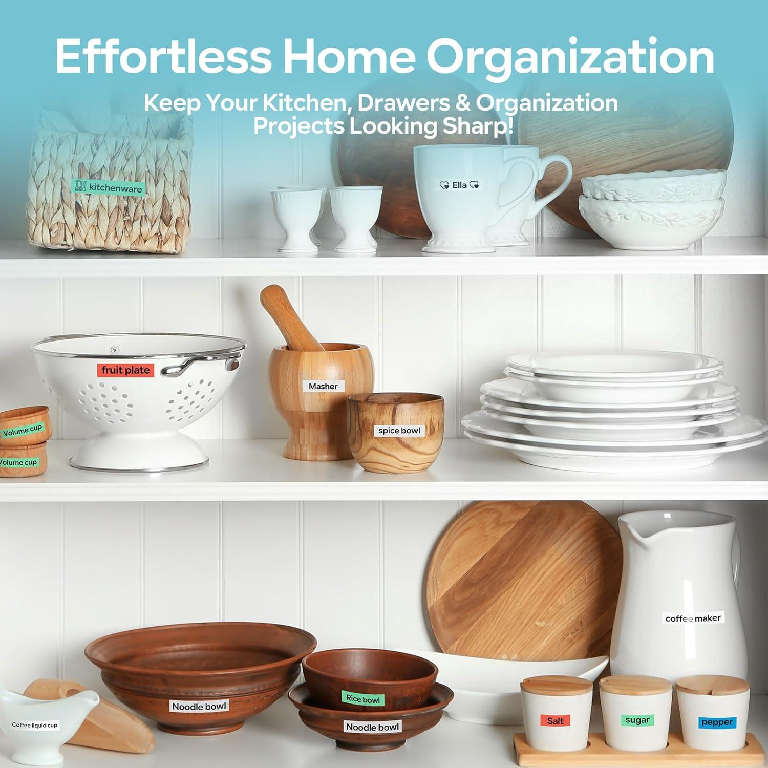 Cintas de Etiquetas VolenGo M950 12mm 5-Pack Colores