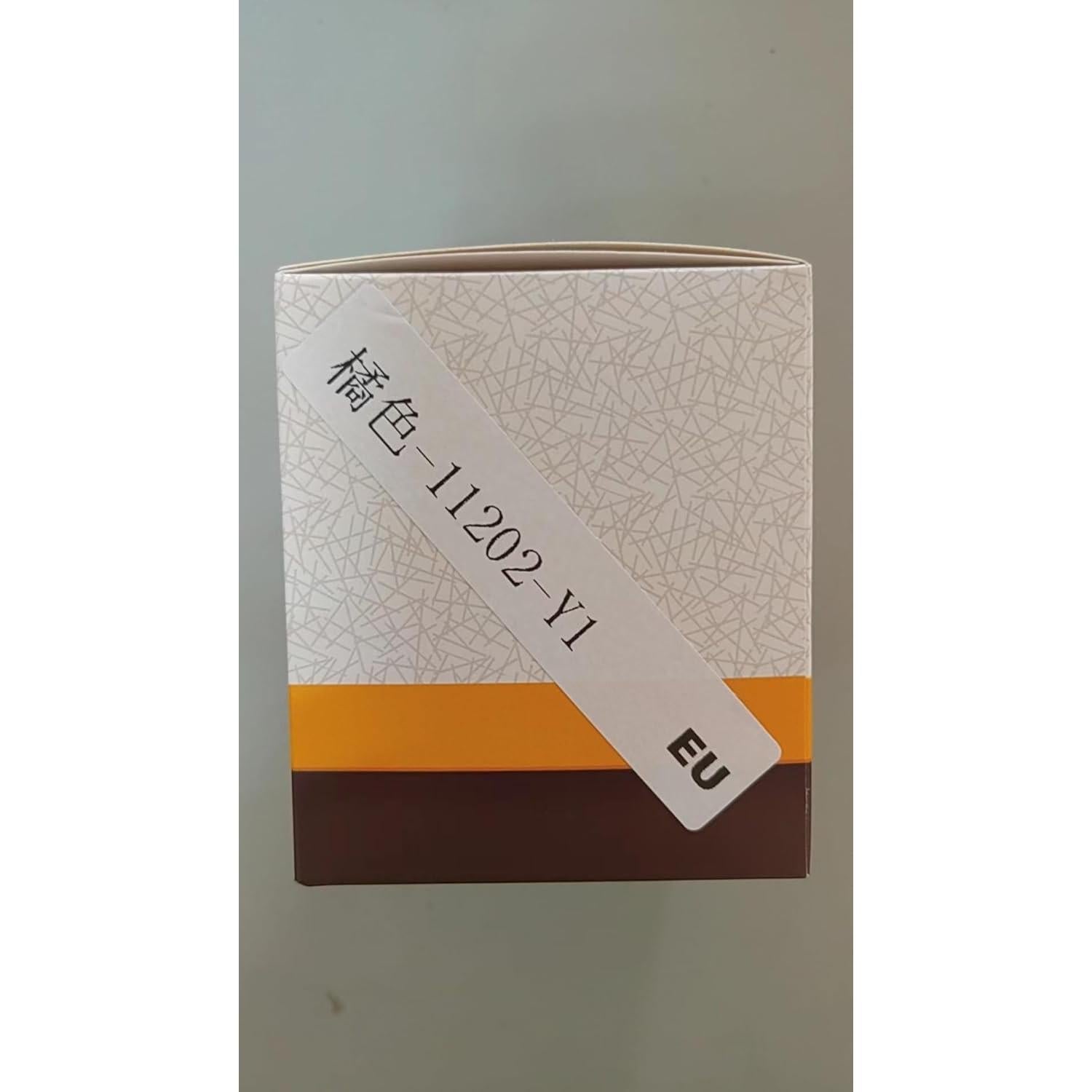 BETCKEY Etiquetas de Envío Naranja 62mm x 100mm para Brother DK-1202