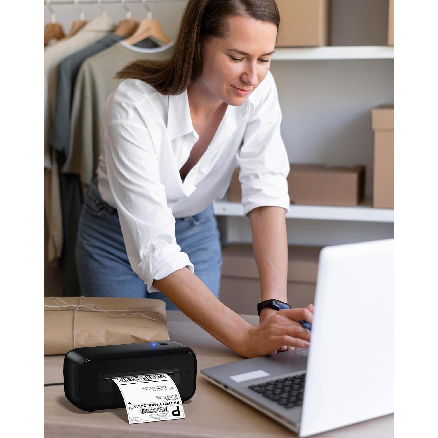 Impresora de Etiquetas Térmicas Bluetooth Phomemo 246S 4x6