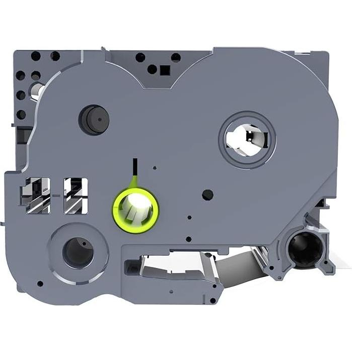 Cinta de Etiquetas IDIK 36mm x 8m Negro sobre Blanco para Brother