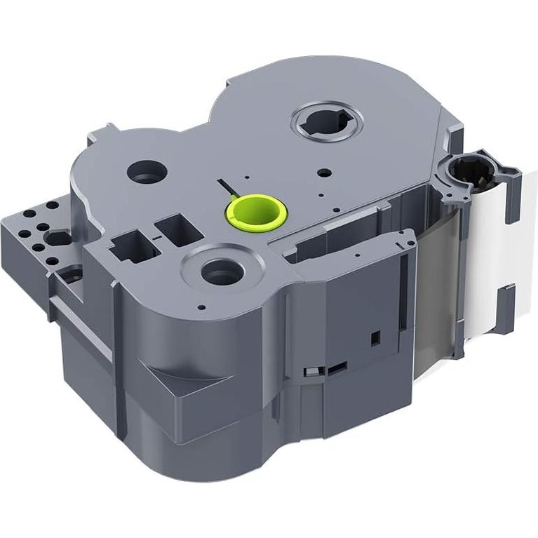 Cinta de Etiquetas IDIK 36mm x 8m Negro sobre Blanco para Brother