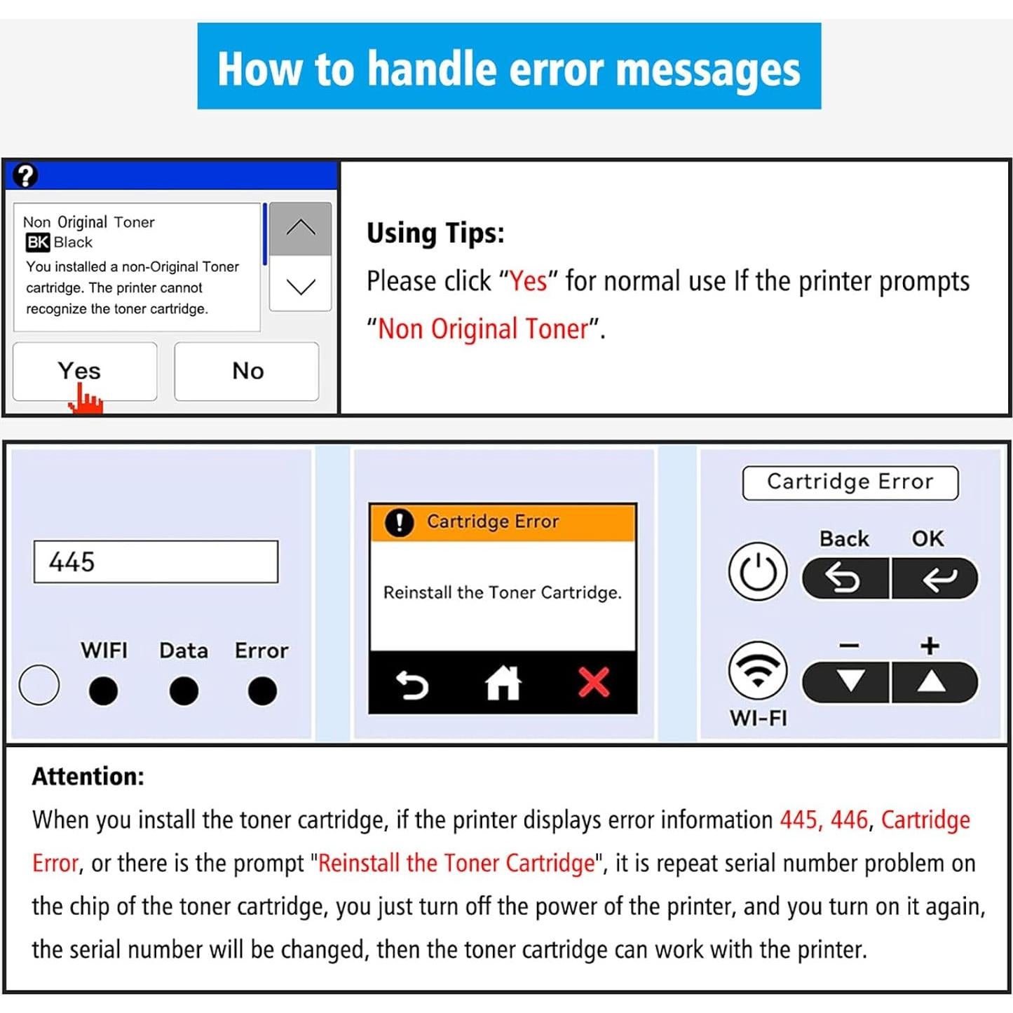 Cartuchos de Tóner Compatibles TN-830XL 2 Negros Alta Capacidad