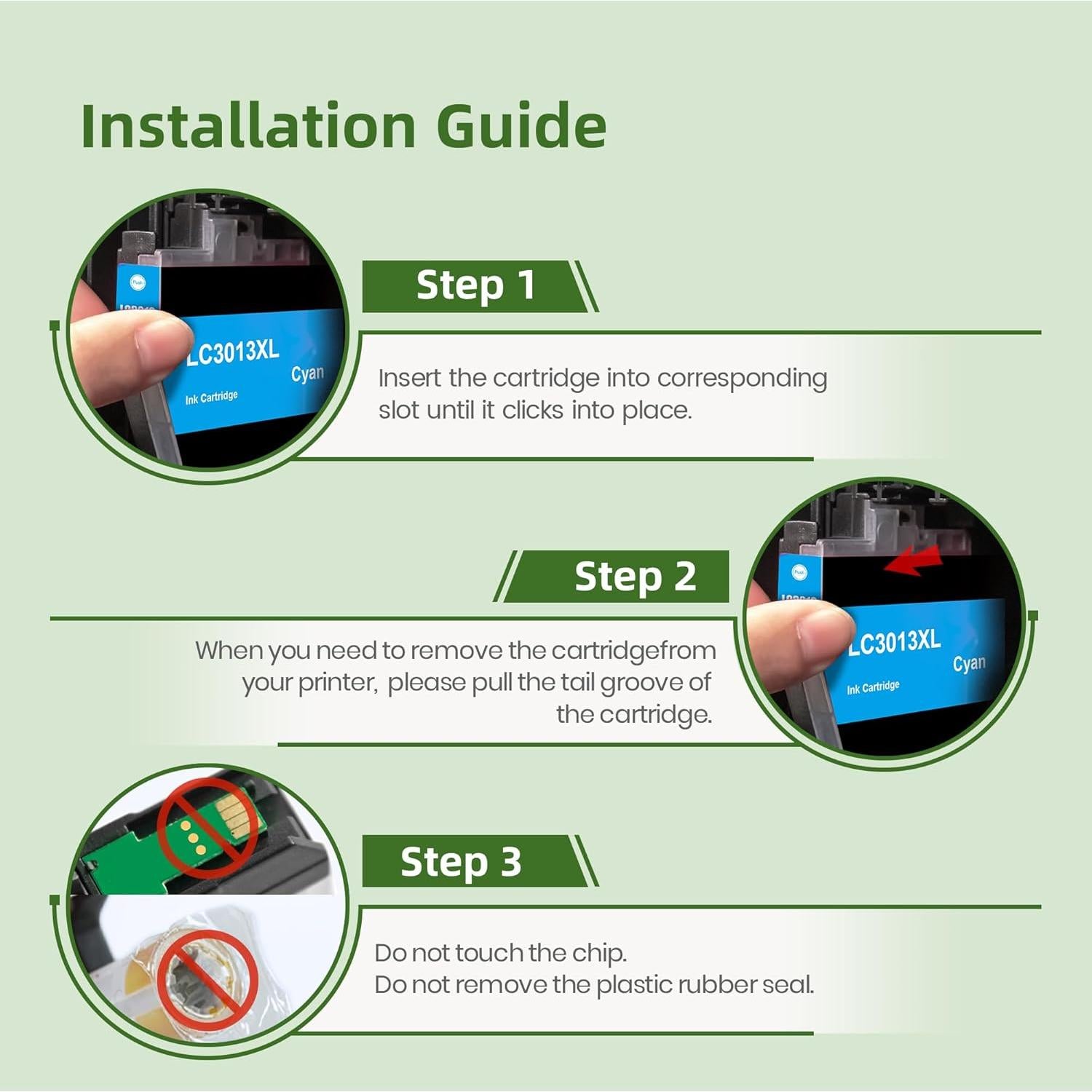Cartuchos de tinta Brother LC3011 XL BK/C/M/Y - Paquete de 5