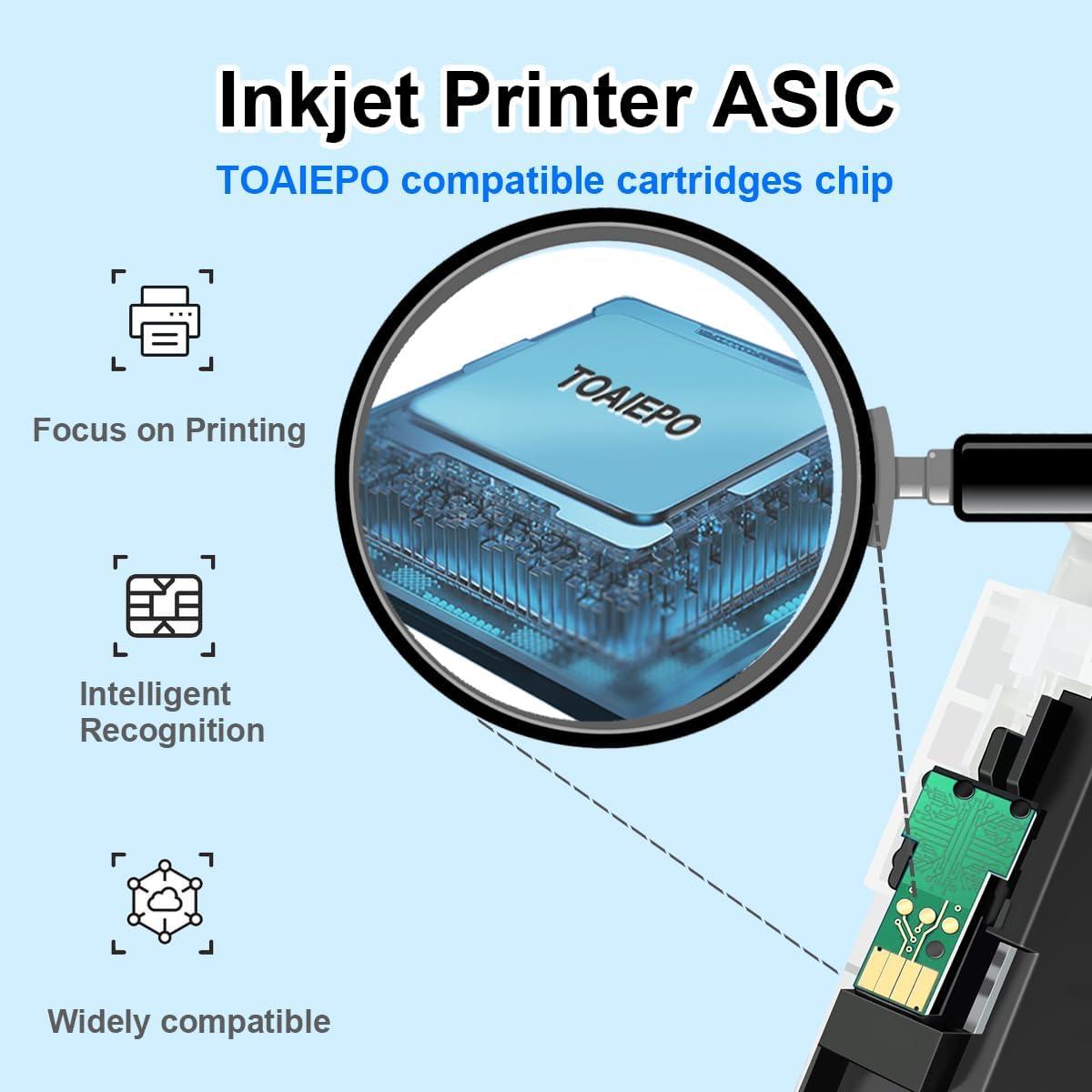 Cartuchos de tinta LC406XL TOAIEPO compatibles para Brother