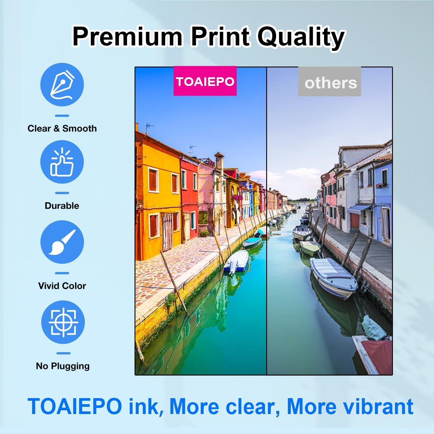 Cartuchos de tinta LC406XL TOAIEPO compatibles para Brother