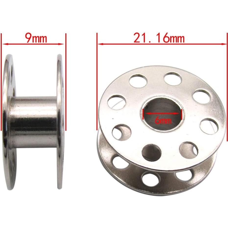 Bobinas de Acero CKPSMS 20PCS para Máquinas de Coser