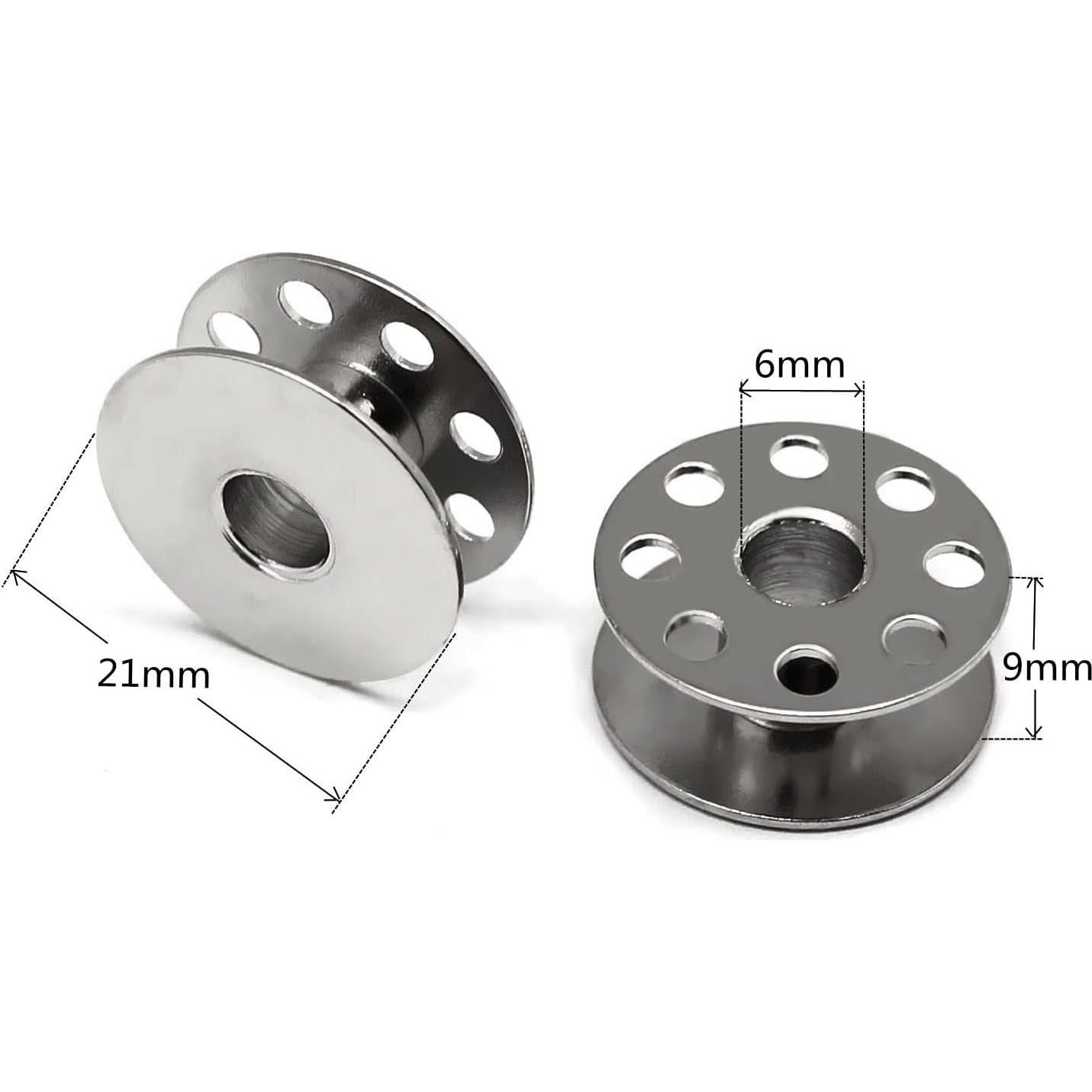 Kit 31 Piezas Bobinas y Pies de Prensatelas para Coser Singer, Juki, Consew