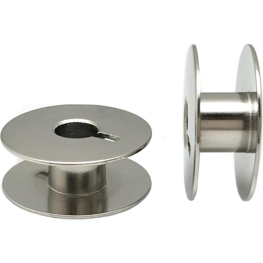 Bobinas de Metal L YEQIN 20 Piezas para Máquina de Coser