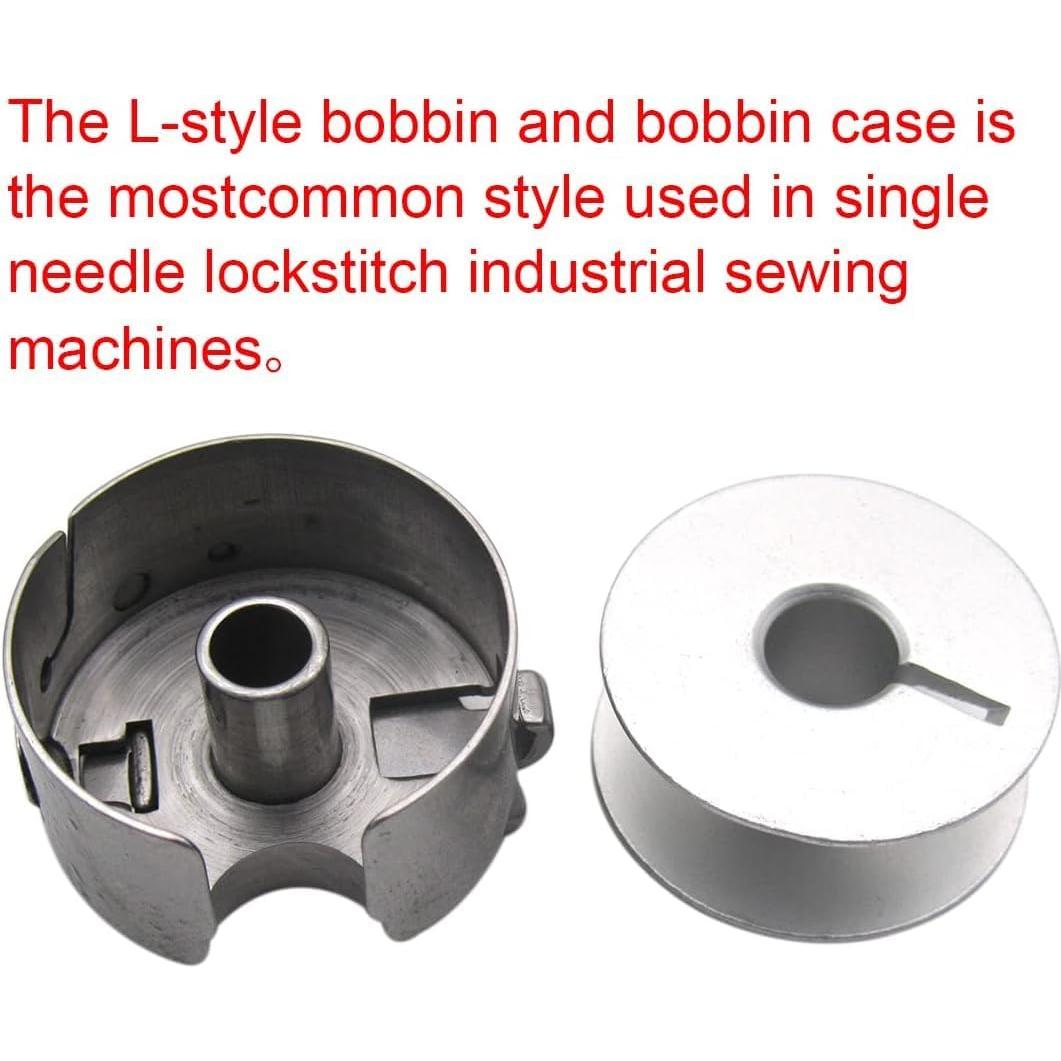 Funda de Bobina Estilo L AMORNPHAN 2PCS para Máquinas de Coser