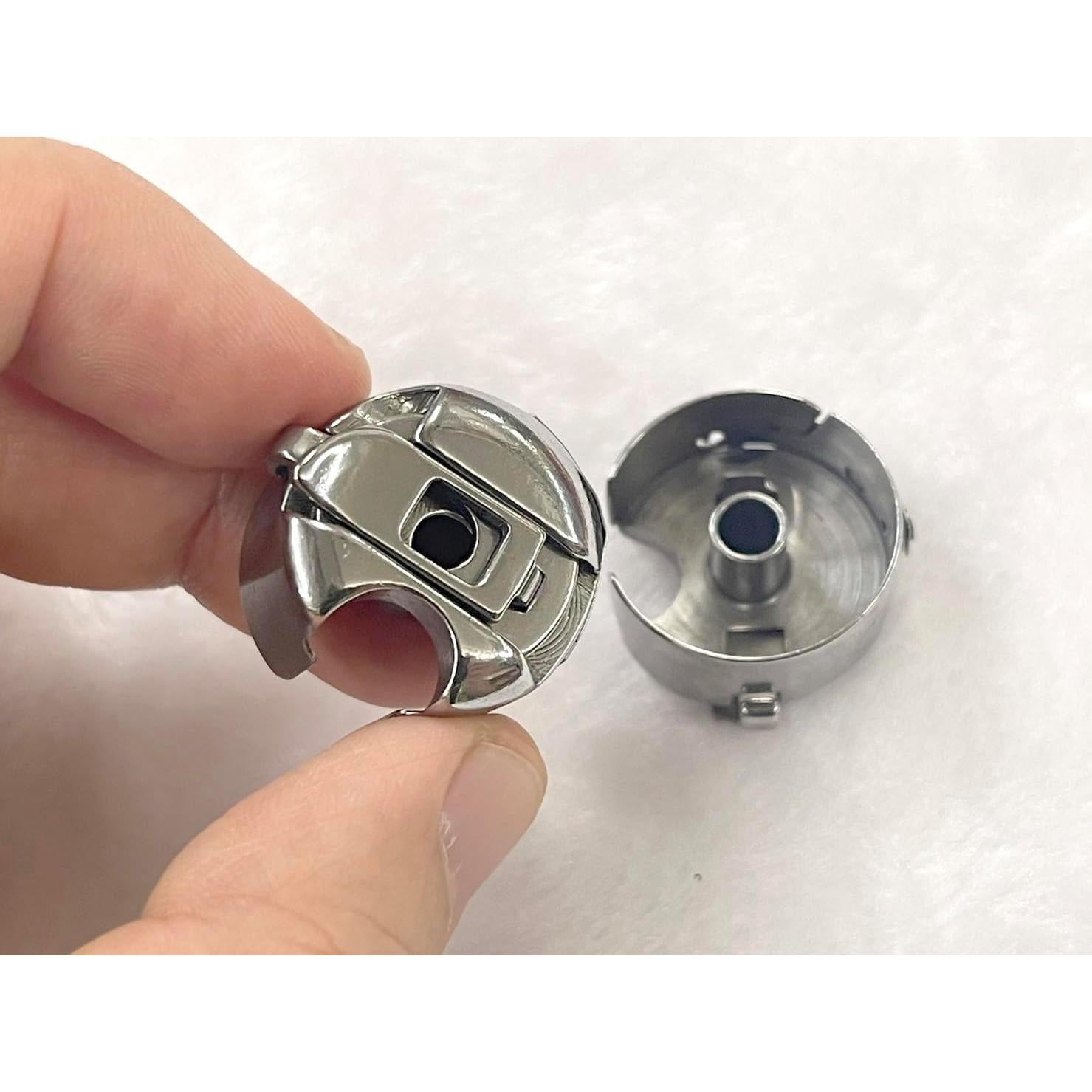 Funda de Bobina Estilo L AMORNPHAN 2PCS para Máquinas de Coser