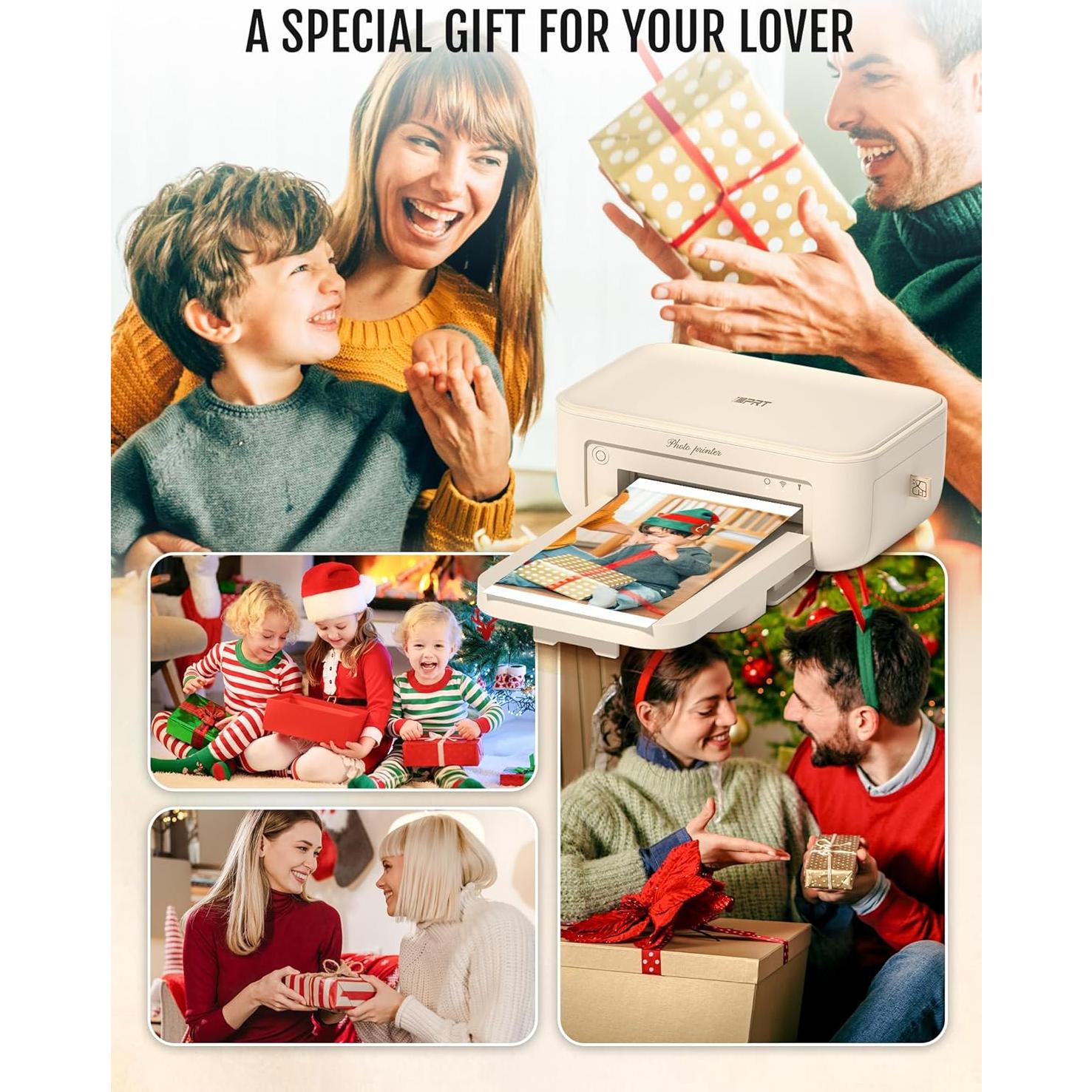 Impresora de Fotos Portátil iDPRT CP4100 Wi-Fi 20 Hojas