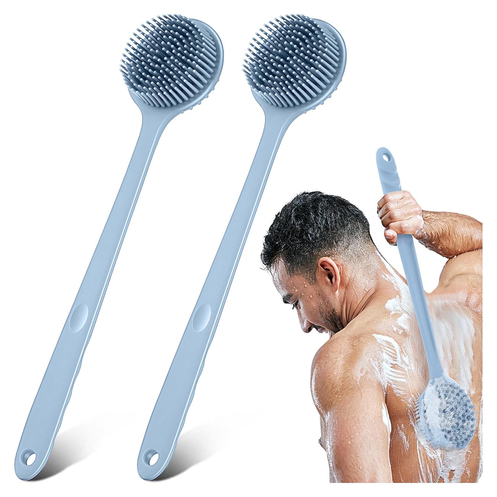 Cepillo de Espalda de Silicona Sunnyray 38.1 cm Antideslizante