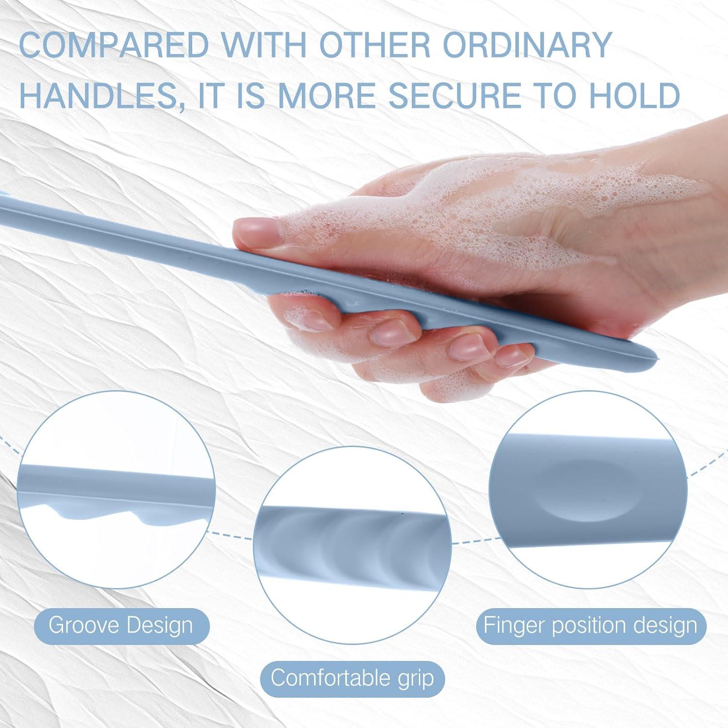 Cepillo de Espalda de Silicona Sunnyray 38.1 cm Antideslizante