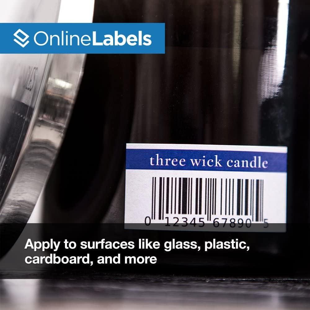 Etiquetas de Código de Barras Rectangulares 2x1 cm - 1000 Hojas