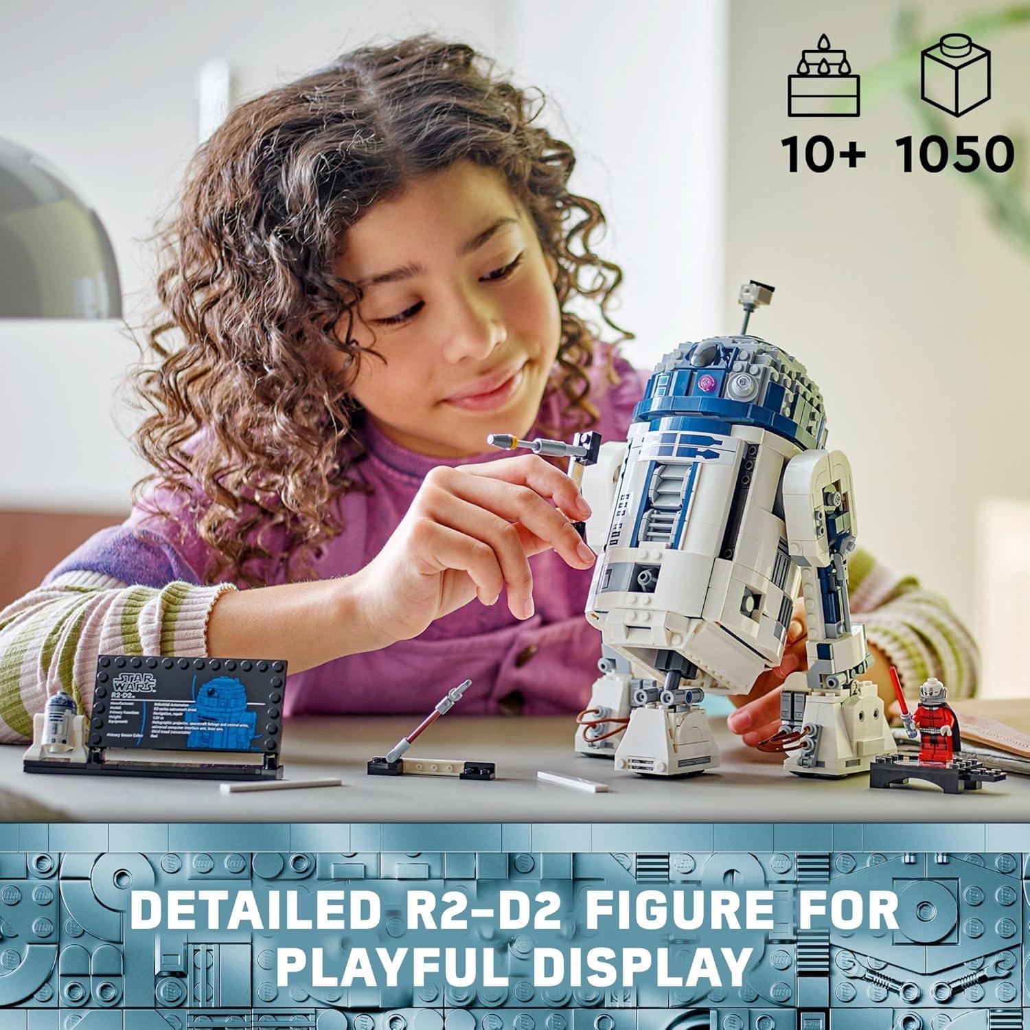 LEGO Star Wars R2-D2 75379 - Set de Construcción 24 cm