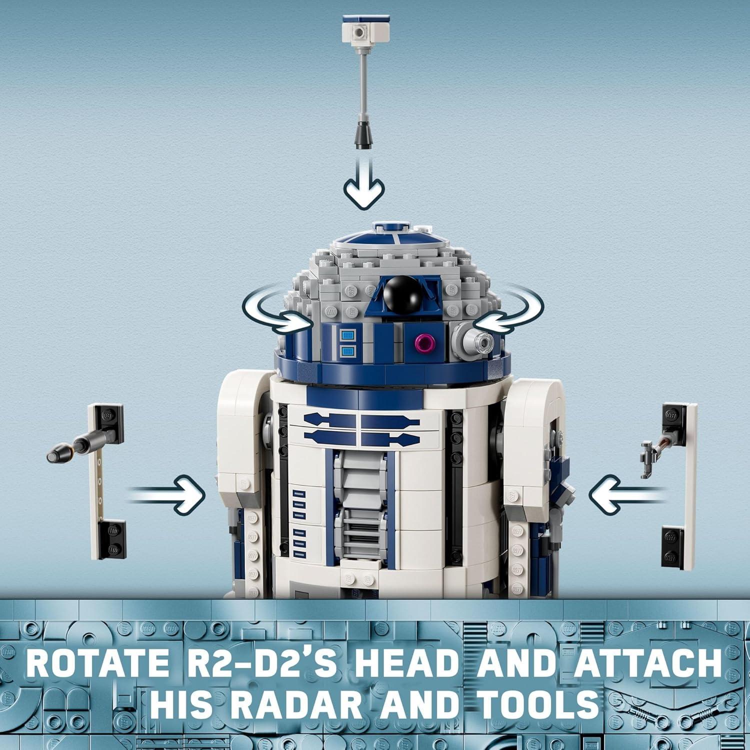 LEGO Star Wars R2-D2 75379 - Set de Construcción 24 cm