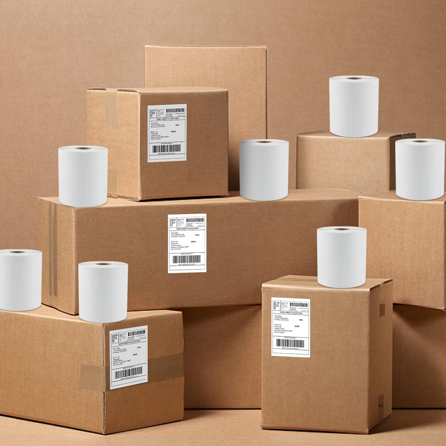 Etiquetas Térmicas MFLABEL 4x6 - 20 Rollos de 250 Unidades