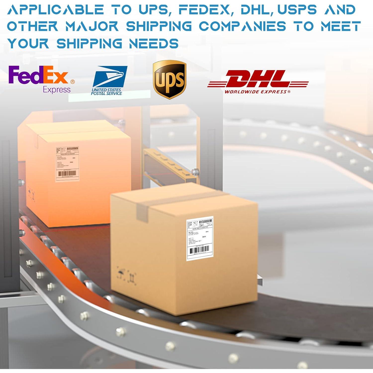 Etiquetas Térmicas MFLABEL 4x6 - 20 Rollos de 250 Unidades