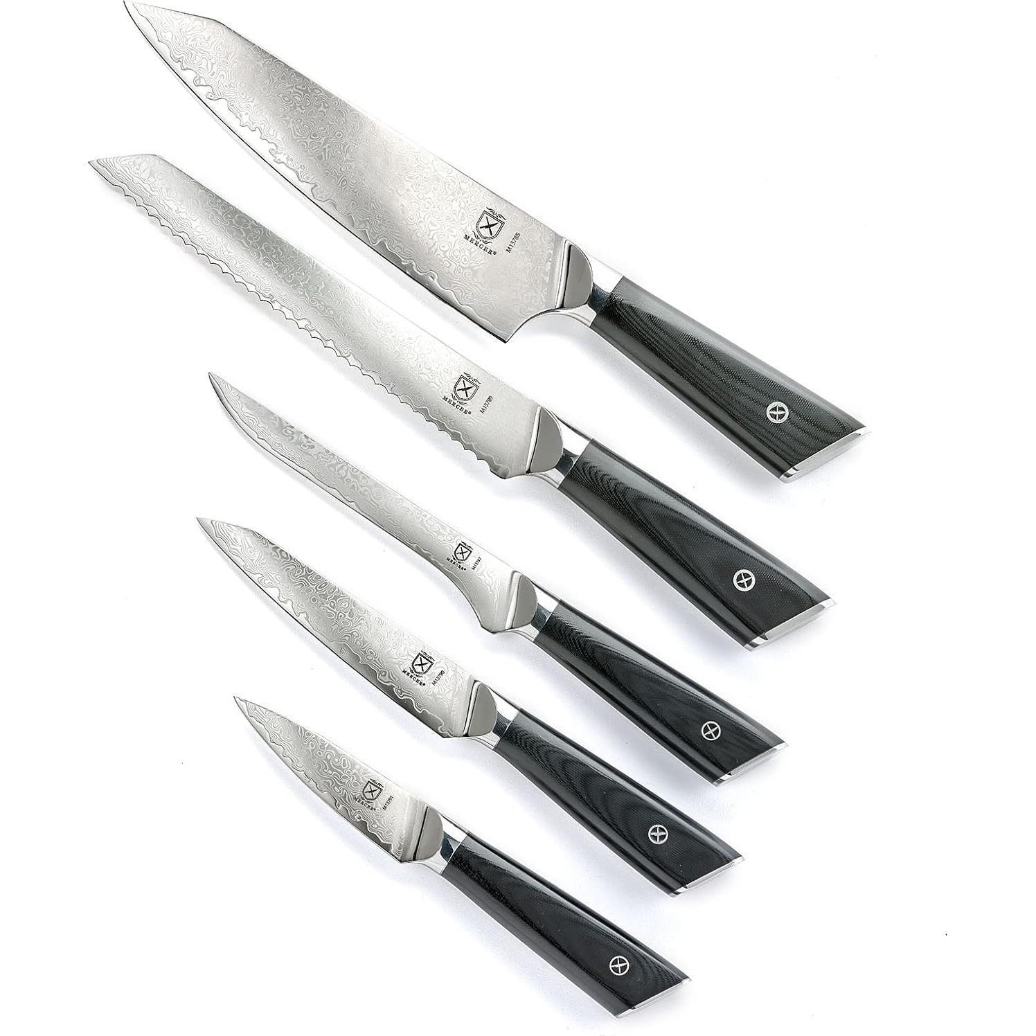 Conjunto de cuchillos de cocina Mercer Culinary 6 piezas G10