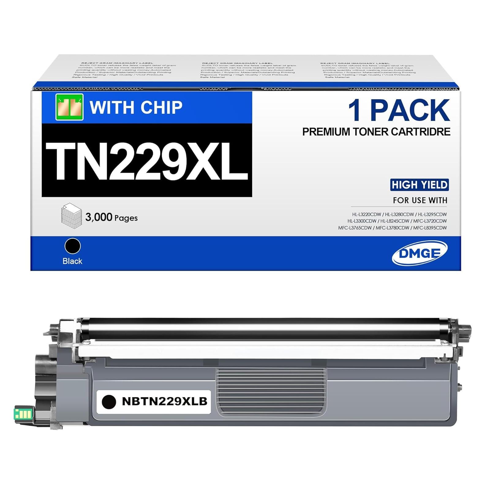 Cartucho de tóner negro TN229XL DMGE para Brother MFC-L3780CDW