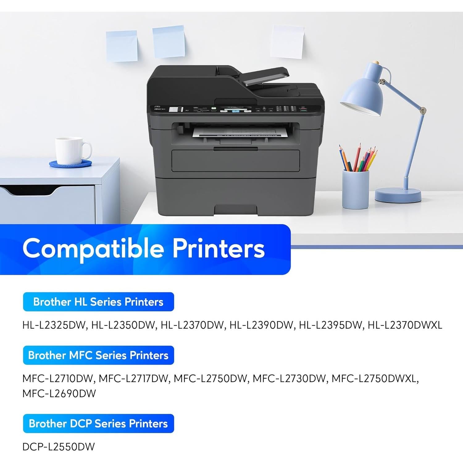 Unidad de tambor DR730 GOTOBY para impresoras Brother - 2 unidades