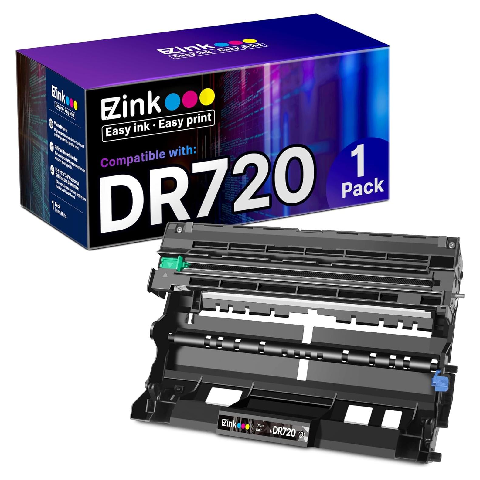 Unidad de tambor E-Z Ink DR720 compatible para Brother