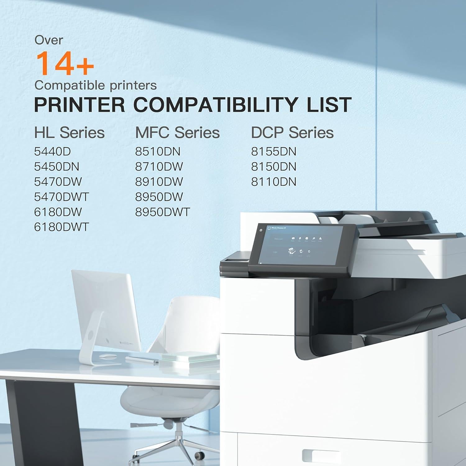 Unidad de tambor E-Z Ink DR720 compatible para Brother