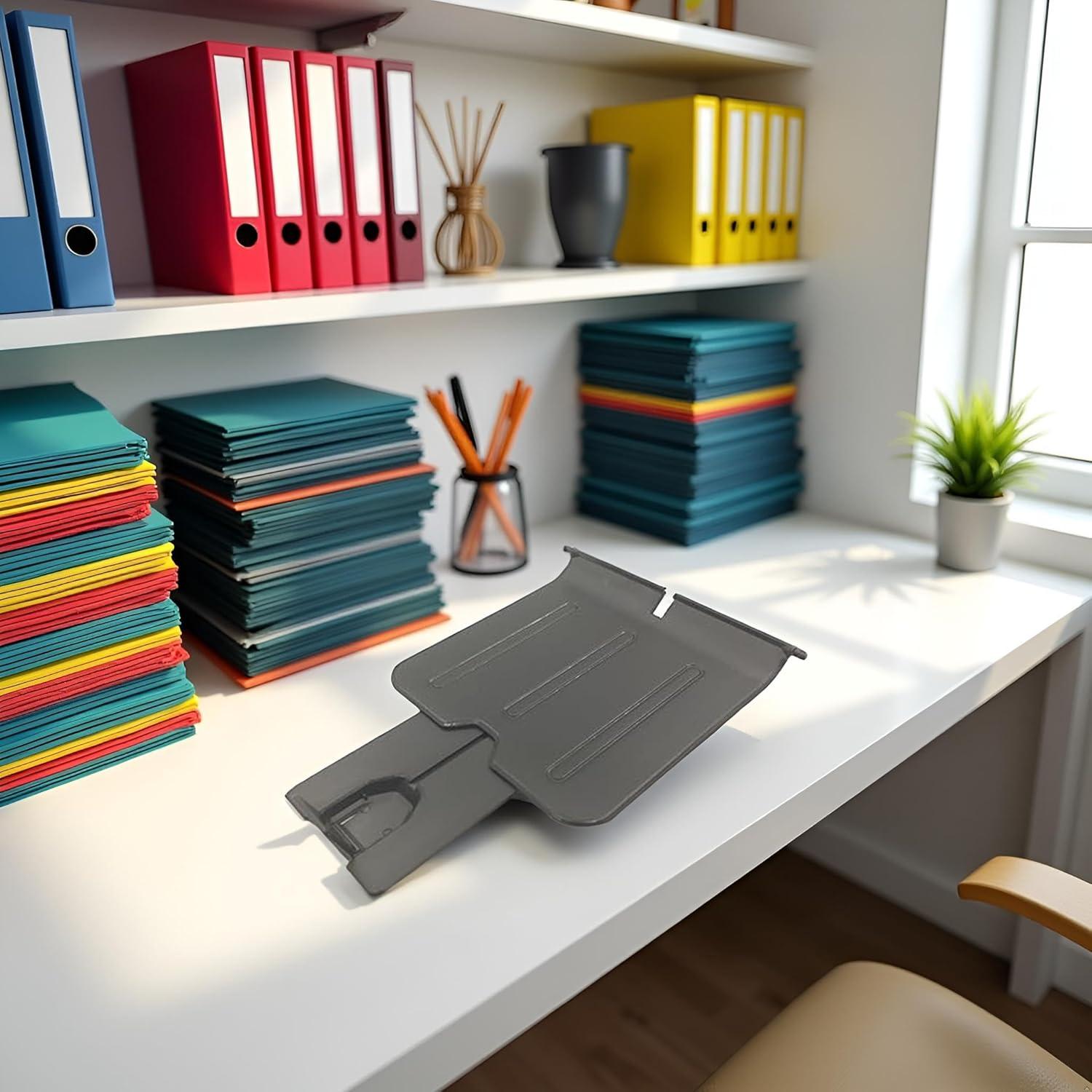 Bandeja de entrega de papel negra Jowxsx compatible HP