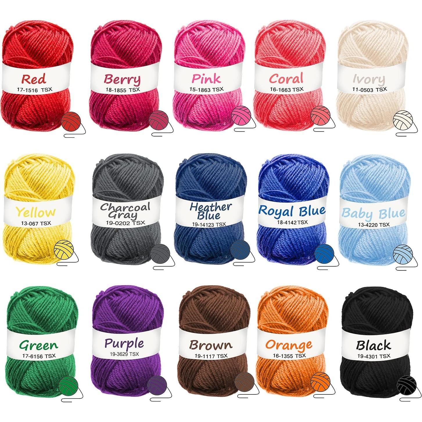 Kit de Crochet Hearth & Harbor 73 Piezas para Principiantes