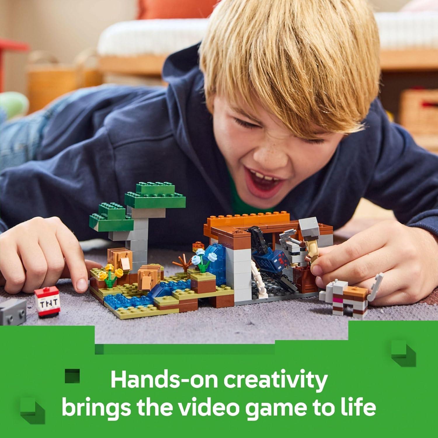 LEGO Minecraft Expedición Mina Armadillo 21269 - 247 Piezas