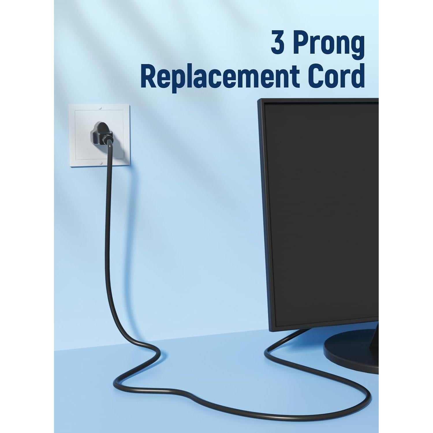 Cable de Alimentación CA Tomatosd para Impresoras Brother