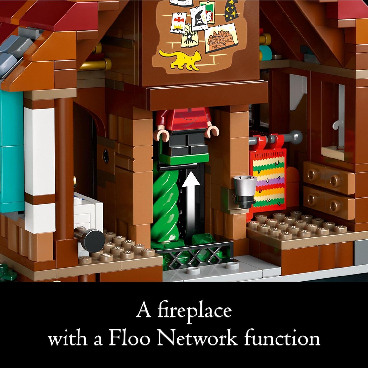 LEGO Harry Potter Casa de los Weasley 2405 Piezas 10 Minifiguras