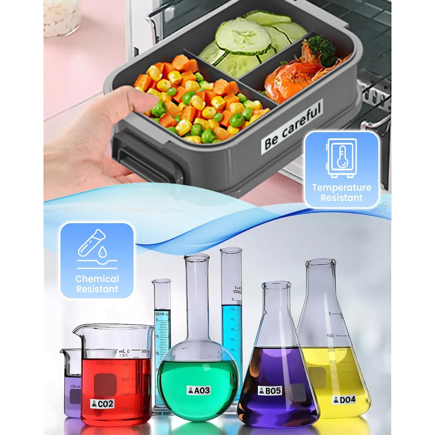 Paquete de 6 Cintas de Etiquetas HEWIN TZe 12mm Multicolor