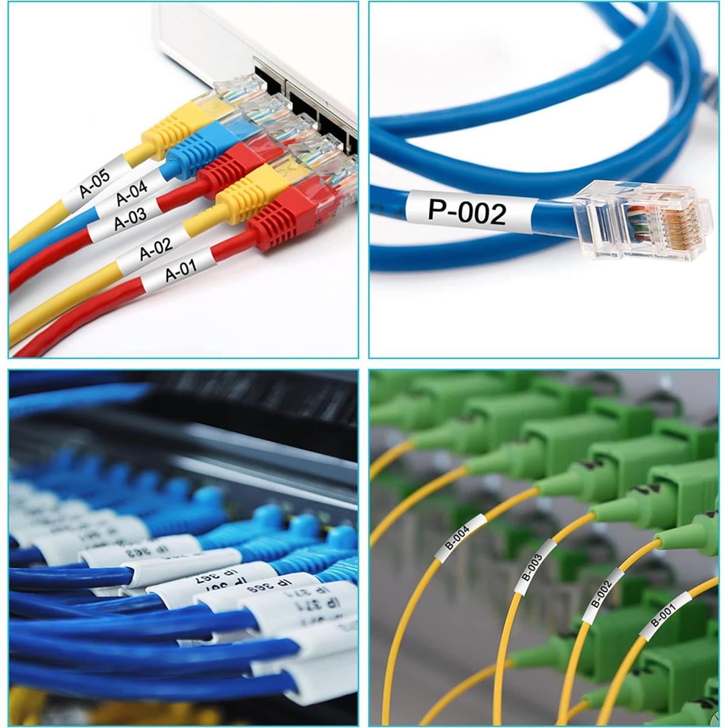 Cinta de Etiqueta Termocontraíble Absonic HSE-211 6mm 3-Pack