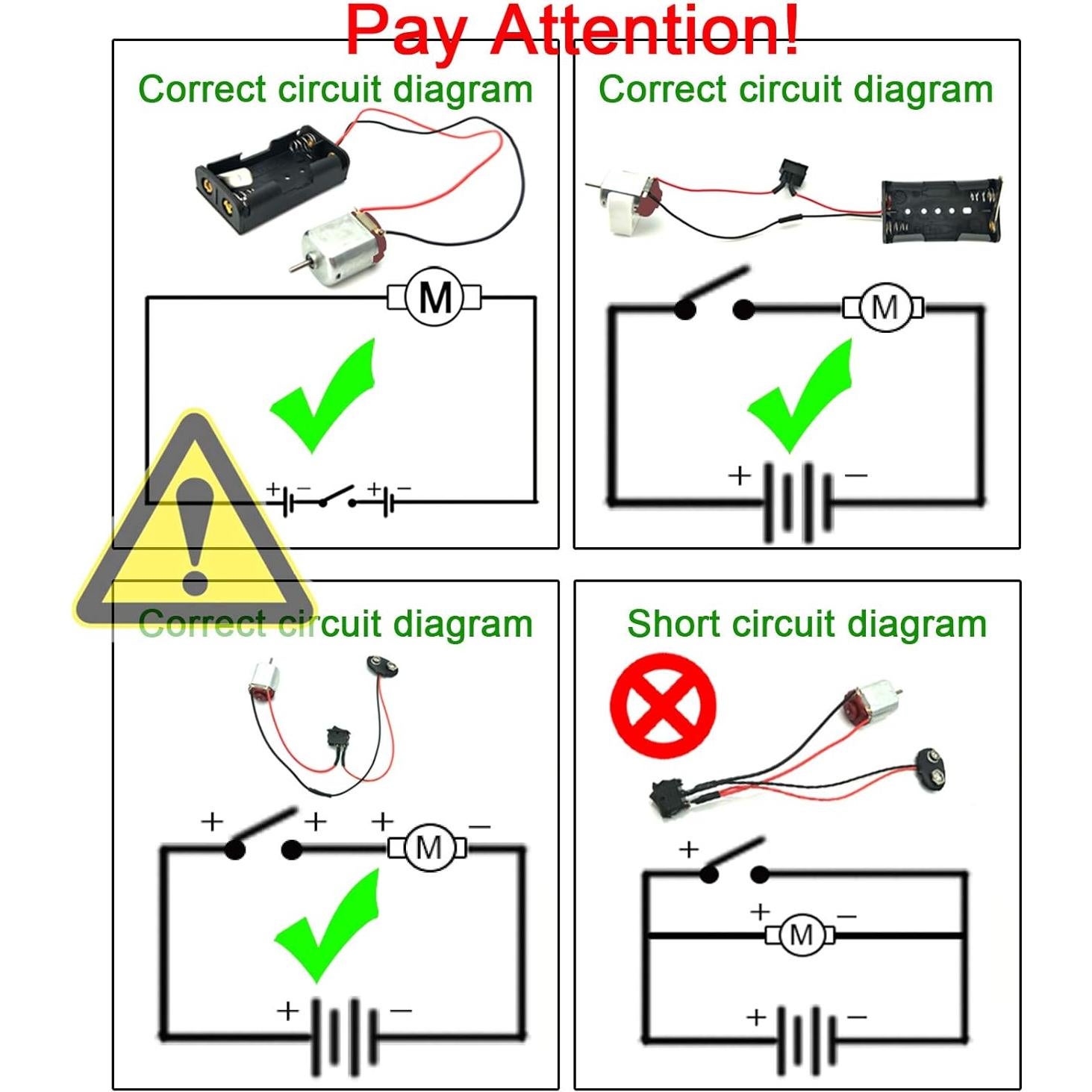 Kit de Motores de CC EUDAX 3V-12V 25000 RPM para DIY