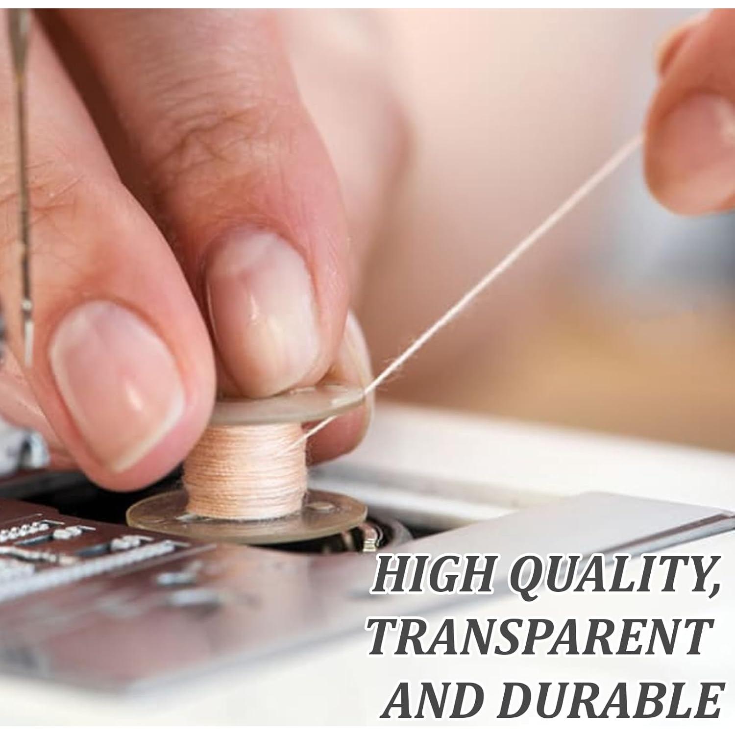 Paquete de 60 Bobinas Clase 15 Transparentes Singer/Brother