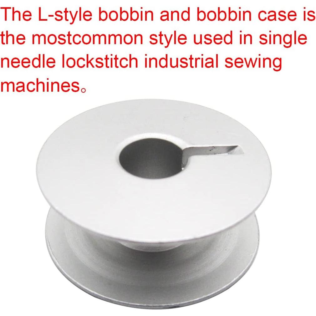 50 Bobinas de Aluminio CKPSMS para Máquinas de Coser Industriales