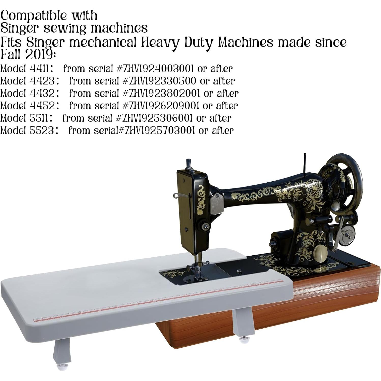 Mesa de Extensión para Máquinas de Coser Singer 4411 4423 4432 4452 5511 5523