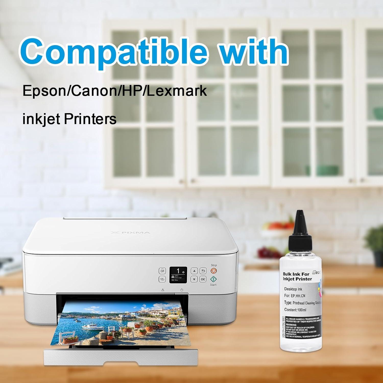 Kit de limpieza de cabezales de impresora MeaBefit 100ml