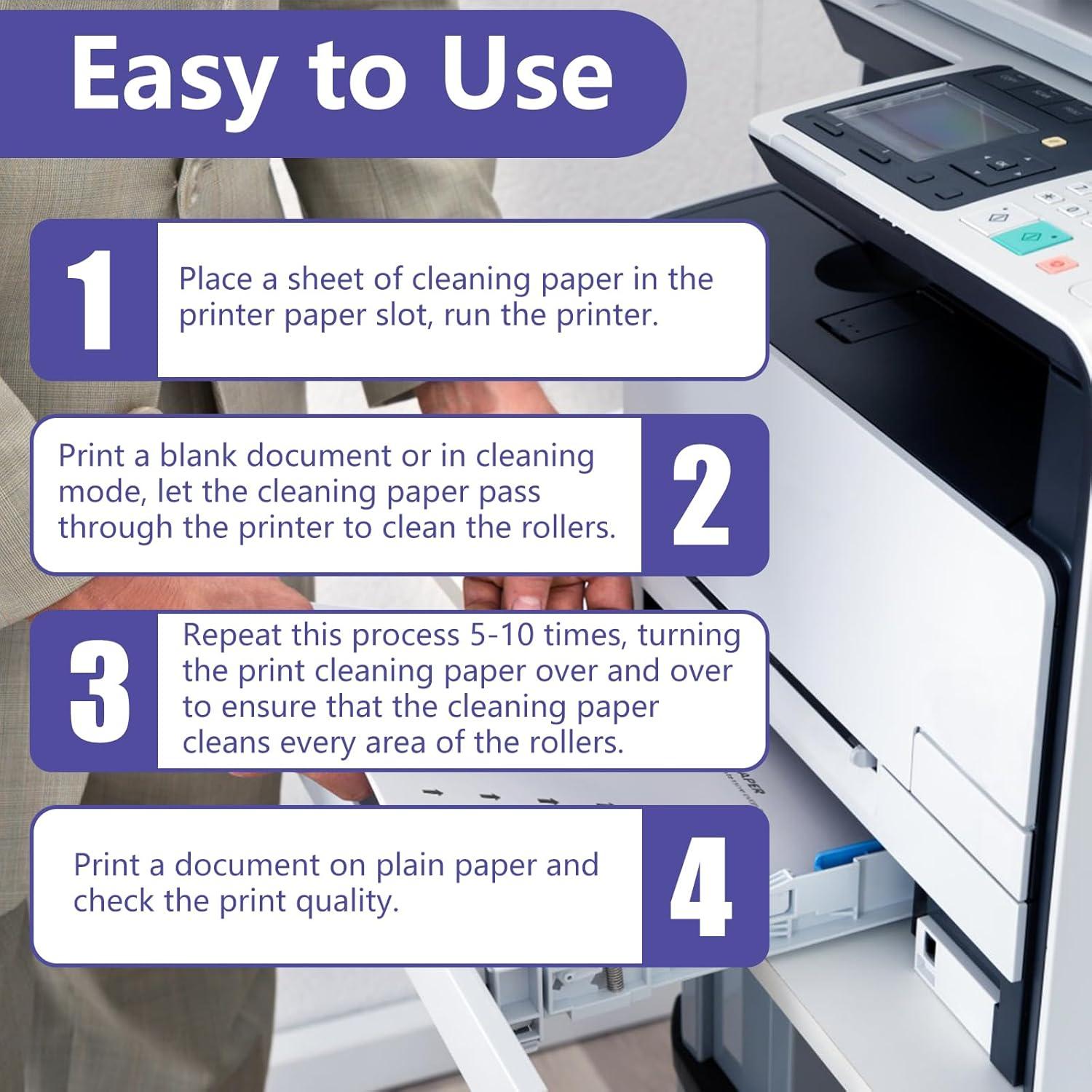 Hoja de Limpieza Dimakung para Impresoras 21.6x27.9 cm - 10 Hojas