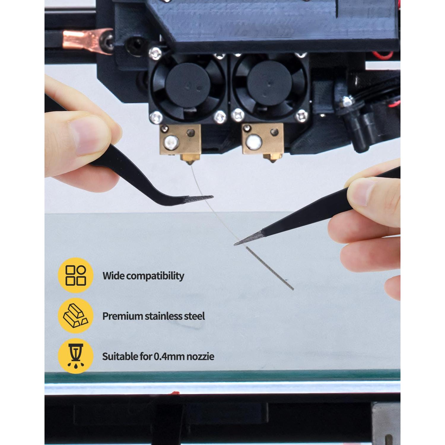 Kit de Limpieza de Boquillas para Impresora 3D OXDFK 50 PCS