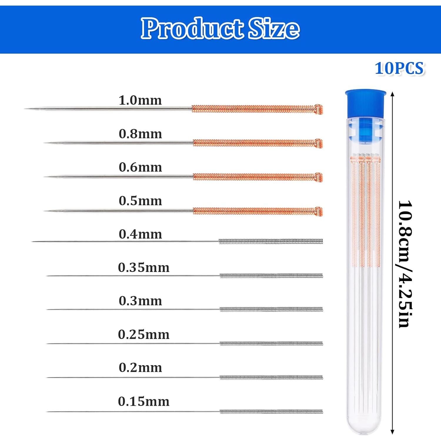 Kit de limpieza para boquillas de impresoras 3D Styquenzer 10 piezas
