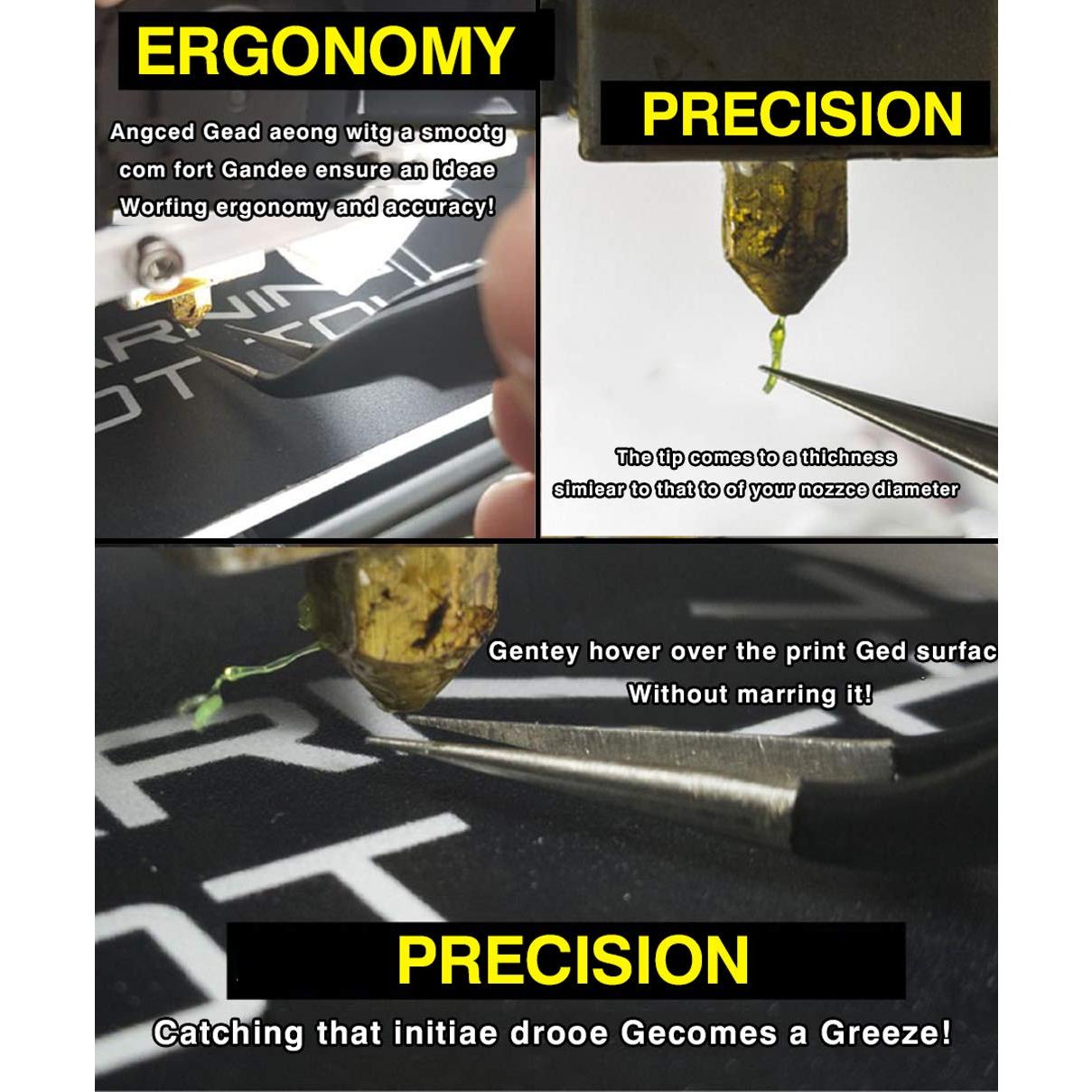 Kit de Limpieza de Boquillas Aokin 13 Pcs - Agujas 0.4mm y Pinzas