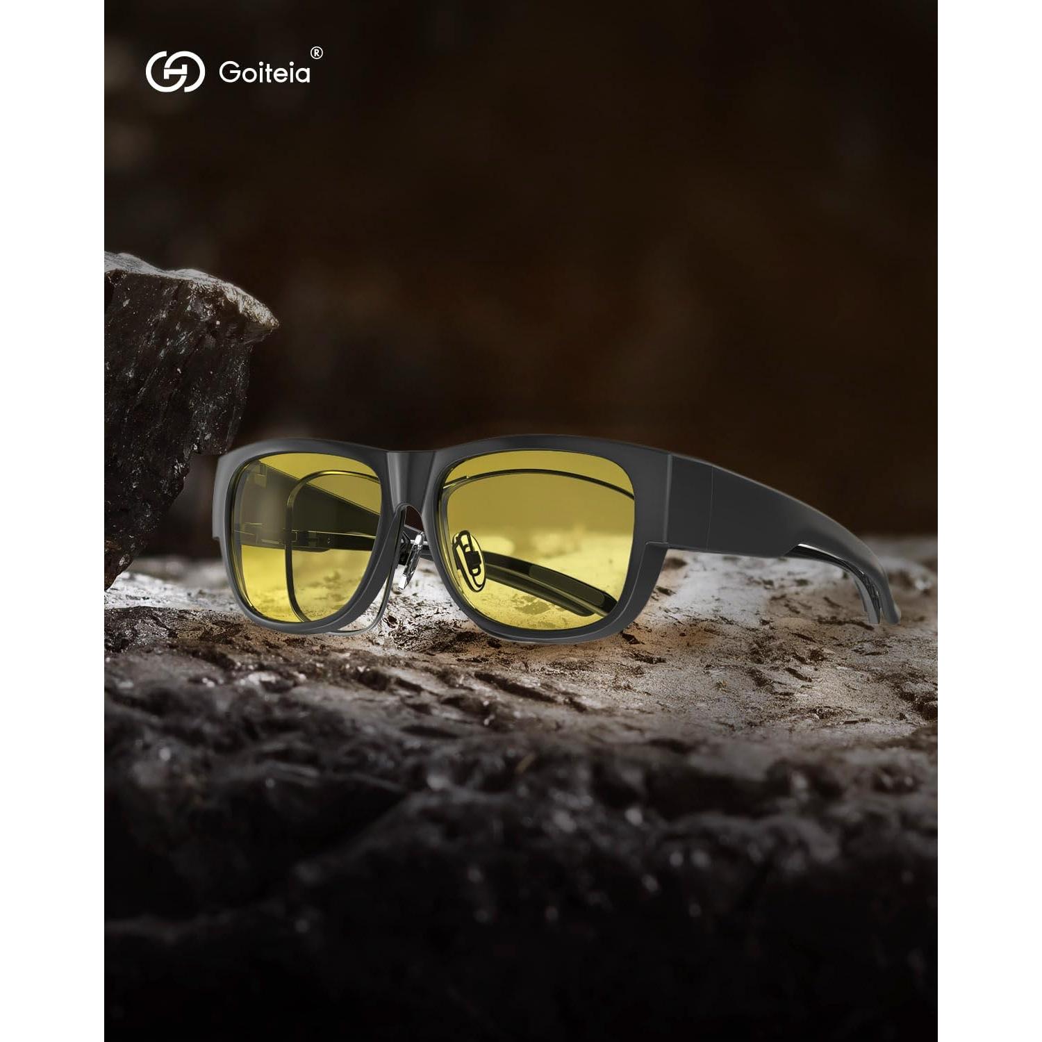 Gafas de Conducción Nocturna Goiteia Polarizadas Amarillas