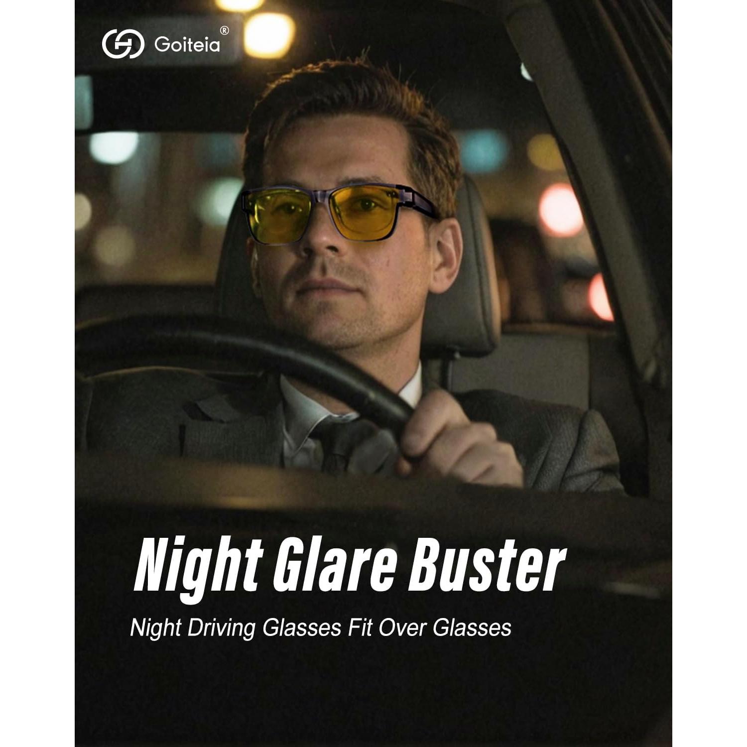 Gafas de Conducción Nocturna Goiteia Amarillas UV400