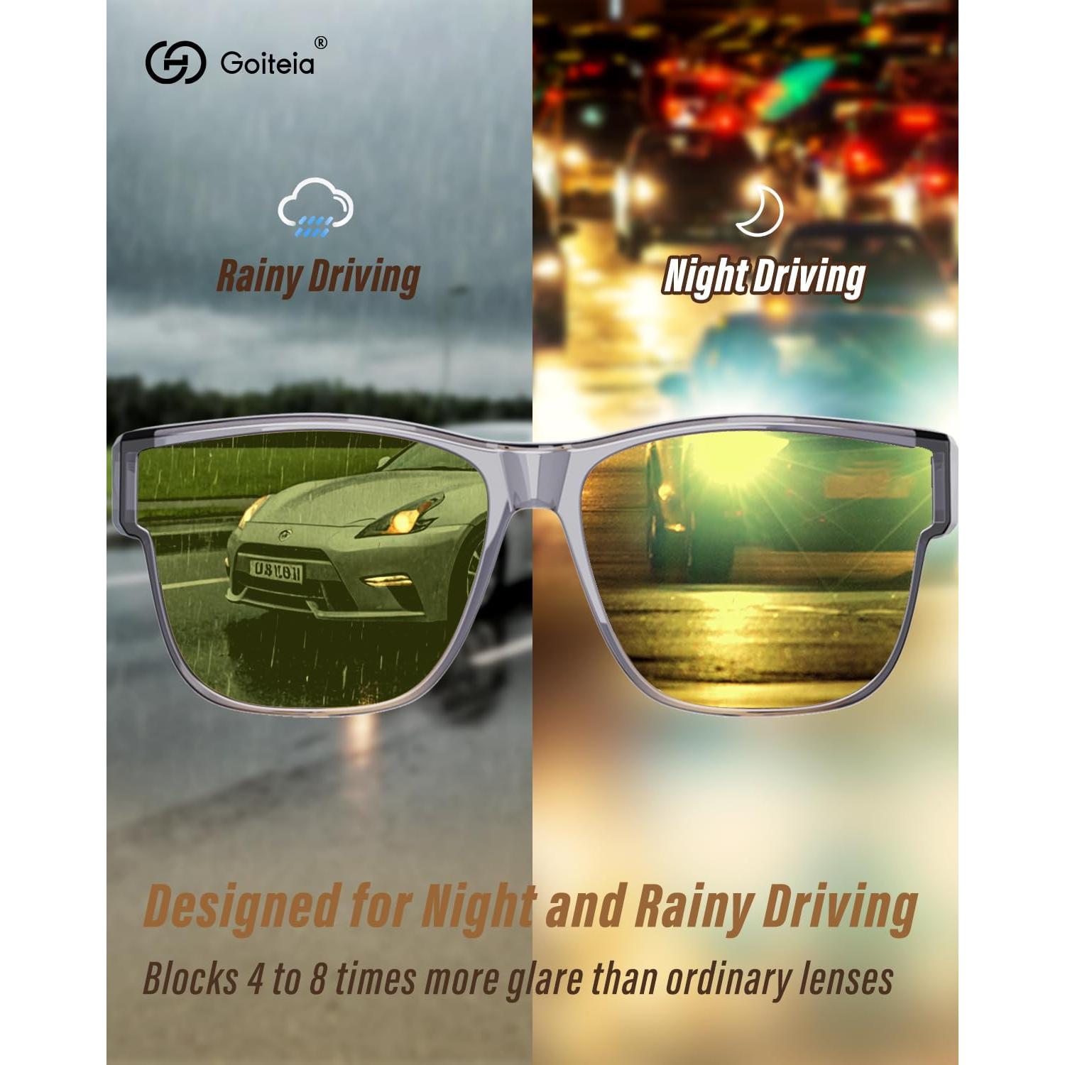 Gafas de Conducción Nocturna Goiteia Amarillas UV400