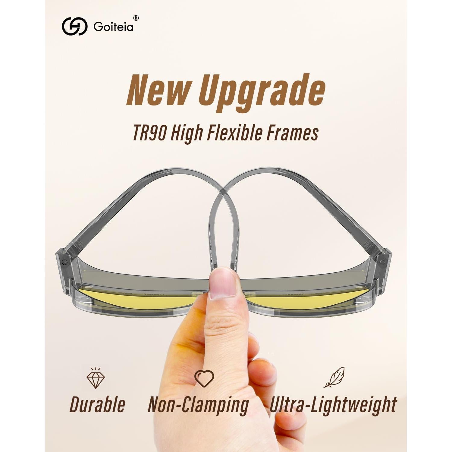 Gafas de Conducción Nocturna Goiteia Amarillas UV400